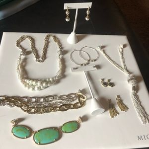 Miche interchangeable jewelry lot.